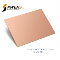 PCB Virgen 20*30cm 2layer (fibra de vidrio)
