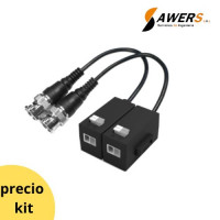 Balun pasivo HDCVI de 1 canal