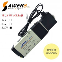 Valvula neumatica de Aire de 0.15 - 0.8Mpa
