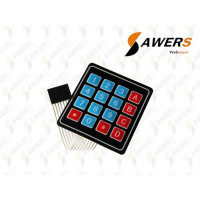 Teclado de Membrana 4x4 Keypad
