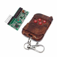 Control Remoto RF 4CH (Emisor y receptor 315Mhz) Control Remoto RF 4CH (Emisor y receptor 315Mhz)