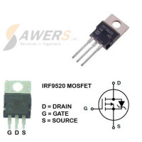 IRFSZ14A Mosfet N 60V 14A