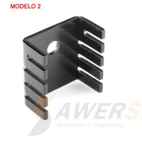 Disipador de Calor Aluminio TO-220