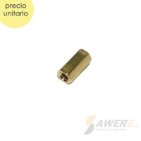 Tornillo separador hex metalico H-H M3x8 M3x6 M3x10