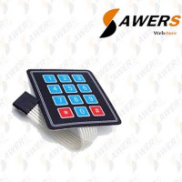 Teclado de Membrana 3x4