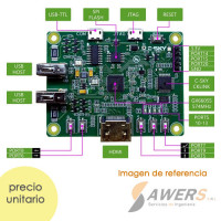 C-SKY Linux Arch GX6605S dev board