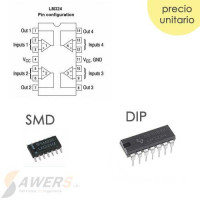 LM324 DIP/SMD Amplificador Operacional Cuadruple LM324 DIP/SMD Amplificador Operacional Cuadruple