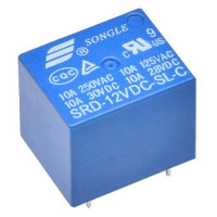 Relay SPDT 12VDC 220V-10A