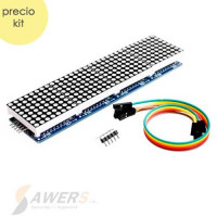 Matriz de led 32*8 + driver MAX7219