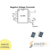 LMC7660 Regulador de voltaje switching  PMIC