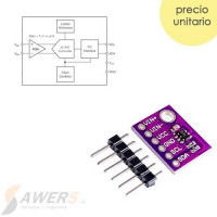ADS1110 Conversor ADC 16bit 1CH PGA Delta-Sigma