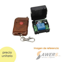 Control Remoto RF 1CH Relay 12V (315Mhz) Control Remoto RF 1CH Relay 12V (315Mhz)