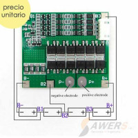 BMS Proteccion LiFePO4 4S 3.2V 12V-30A BMS Proteccion LiFePO4 4S 3.2V 12V-30A
