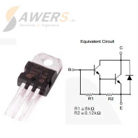 TIP120  TIP122 Transistor Darlington 60V 5A NPN TIP120  TIP122 Transistor Darlington 60V 5A NPN