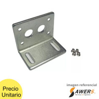 Bracket L para motor gusano JGY370
