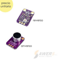 MAX4466 Amplificador Microfono Ganancia Ajustable