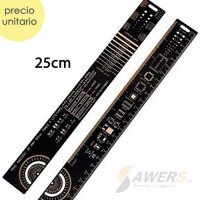 Regla PCB para electronico 25cm