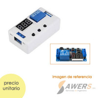 Temporizador YYC-2 0-999min Relay 24V + Case