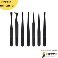 Kit 7 pinzas antiestaticas