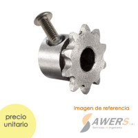 Polea piñon Motor Sincrono KTY ID=8mm 10Dientes