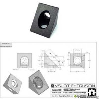 Bloque esquinero angular (Angle Corner Connector) Bloque esquinero angular (Angle Corner Connector)