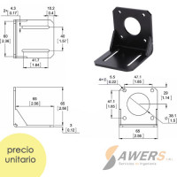 NEMA23 Soporte de Montaje Motor (Angular)