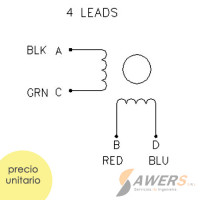 Nema11 Stepper Motor 1.8  0.67A 1.2Kg.cm