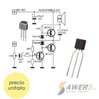 BC327 Transistor PNP -45V 100Mhz 100hFE BC327 Transistor PNP -45V 100Mhz 100hFE