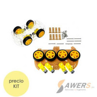 Kit Chasis 4WD Robot
