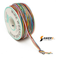 Cable flexible AWG30 Rollo 8 colores - 250Mt Cable flexible AWG30 Rollo 8 colores - 250Mt