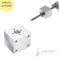 Soporte Bracket T8 Trapezoidal Aluminio Soporte Bracket T8 Trapezoidal Aluminio