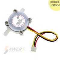 Sensor de flujo 0.8Mpa ID=3mm YF-S401 0.3-6L/min Sensor de flujo 0.8Mpa ID=3mm YF-S401 0.3-6L/min