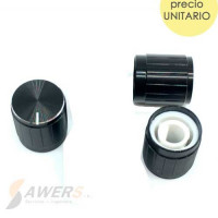 Perilla Knob para encoder d=6mm15x17mm
