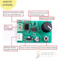 Servocontrol 2CH Serial y PWM Servocontrol 2CH Serial y PWM