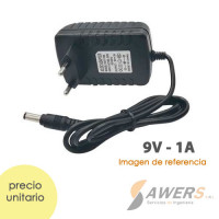 Cargador 9V-1A Salida Jack para Arduino V2 Cargador 9V-1A Salida Jack para Arduino V2