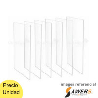 Lamina Acrilica 3mm Cast Cristal 1000x2000mm