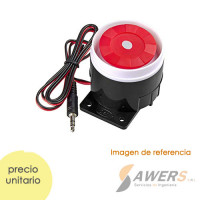 Mini Sirena Alarma 12V 120dB
