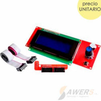 Pantalla de control LCD 20x4 para impresora 3D RAMPS