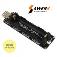 Shield PowerBank V3 (18650) Salida 5V-3.3V
