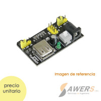 Fuente para protoboard MB102 5V-3.3V
