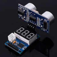 Modulo Visor Telemetro Ultrasonico para HC-SR04