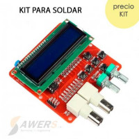 Kit DDS Generador de funciones 8Mhz 2CH para soldar Kit DDS Generador de funciones 8Mhz 2CH para soldar
