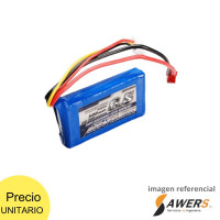 Bateria Lipo 7.4V 500mAh 2S 20-30C Turnigy
