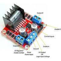 L298N Puente H Modulo 12V 2A 2CH
