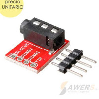 TRRS 3.5mm Jack Audio Stereo Hembra