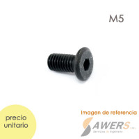 Tornillo de Perfil Bajo cabeza allen M5 L=10mm (2pcs)