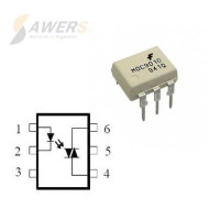 MOC3010 Optoacoplador Salida NON-ZERO Triac 250V