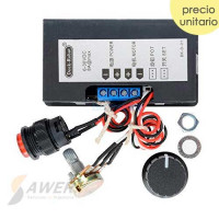 PWM Controlador Velocidad Motor 24V-8A 240W con display