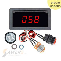 PWM Controlador Velocidad Motor 24V-8A 240W con display