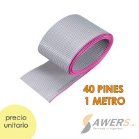 Cable cinta IDC 40P 1Mt Cable cinta IDC 40P 1Mt